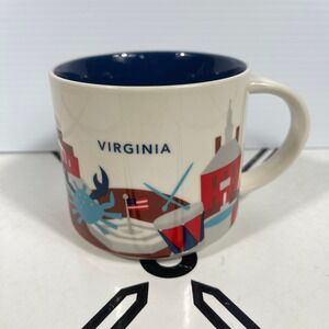 Starbucks You Are Here Collection VIRGINIA 14 oz Coffee Mug — Excellent Used